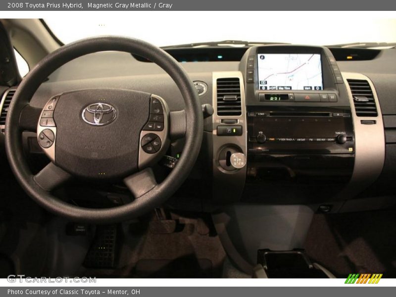 Magnetic Gray Metallic / Gray 2008 Toyota Prius Hybrid