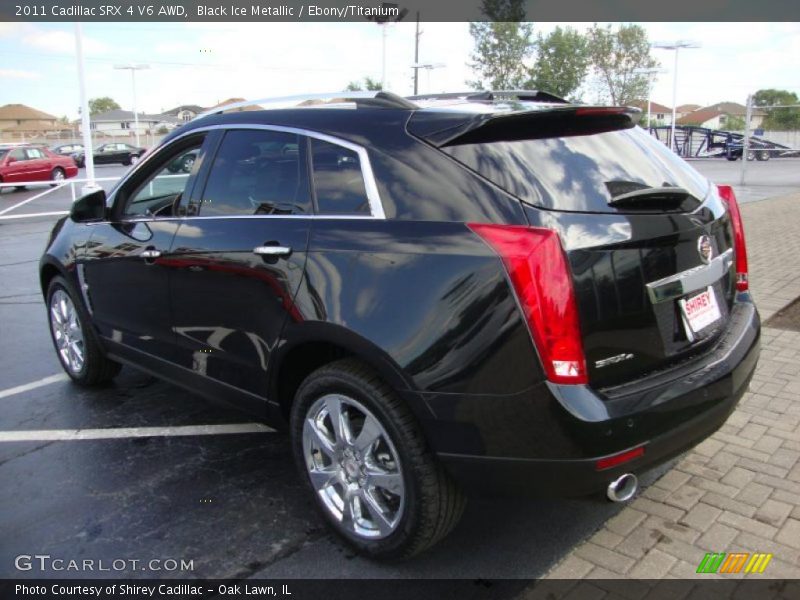 Black Ice Metallic / Ebony/Titanium 2011 Cadillac SRX 4 V6 AWD
