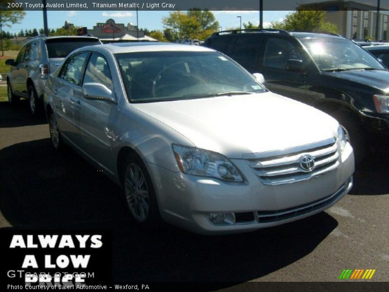 Titanium Metallic / Light Gray 2007 Toyota Avalon Limited