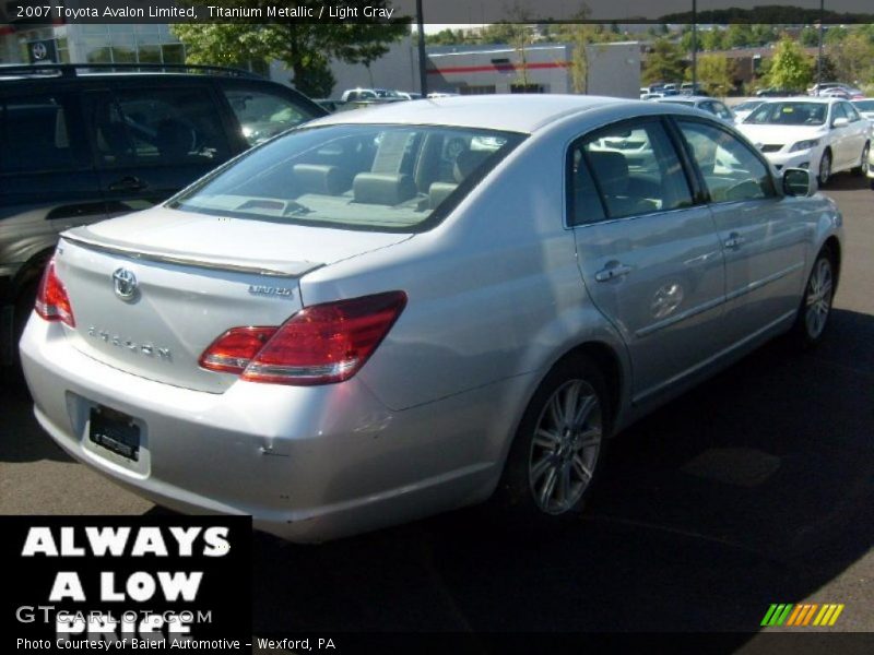 Titanium Metallic / Light Gray 2007 Toyota Avalon Limited