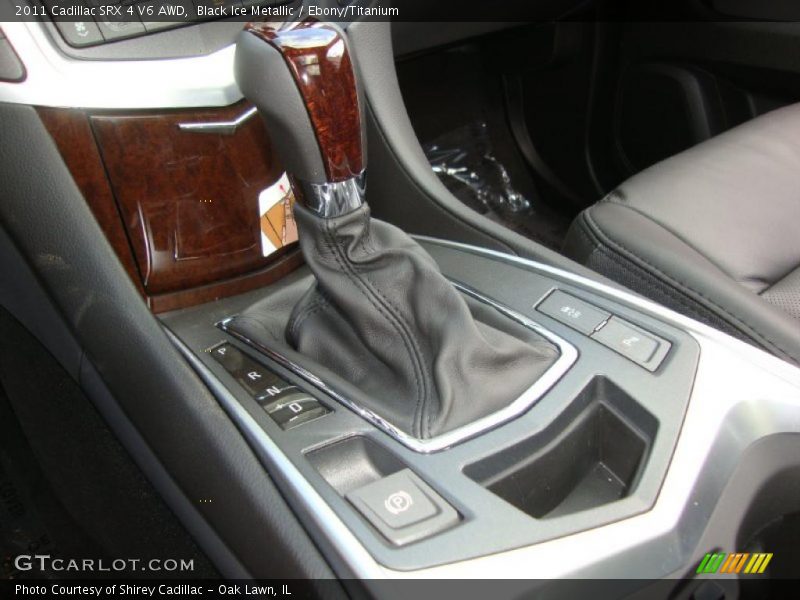 Black Ice Metallic / Ebony/Titanium 2011 Cadillac SRX 4 V6 AWD