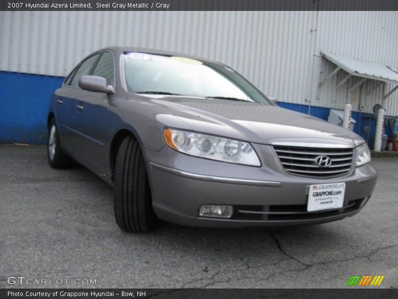 Steel Gray Metallic / Gray 2007 Hyundai Azera Limited