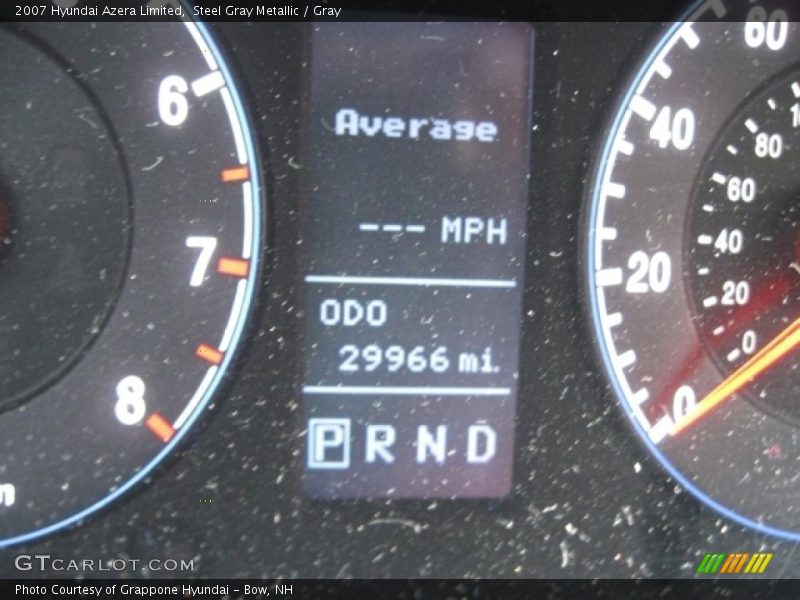 Steel Gray Metallic / Gray 2007 Hyundai Azera Limited