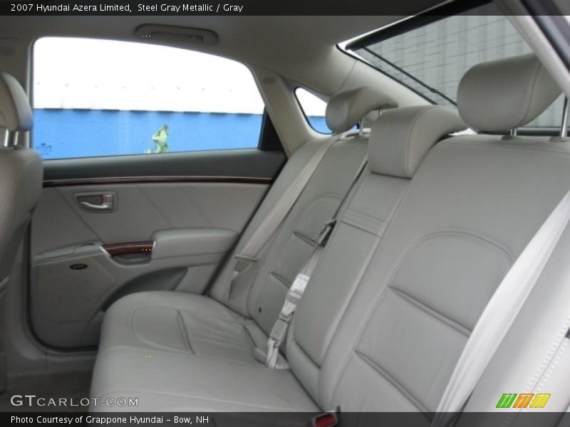 Steel Gray Metallic / Gray 2007 Hyundai Azera Limited