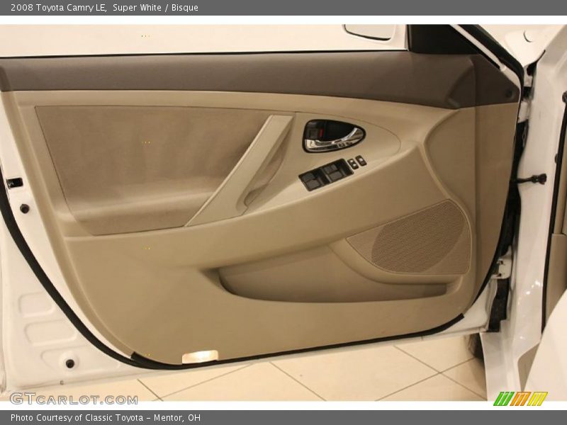 Super White / Bisque 2008 Toyota Camry LE