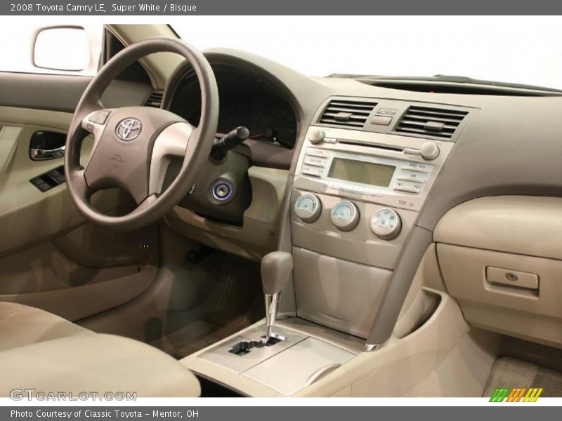 Super White / Bisque 2008 Toyota Camry LE