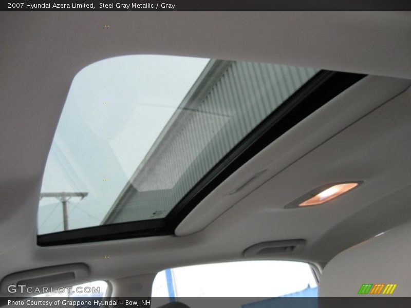 Steel Gray Metallic / Gray 2007 Hyundai Azera Limited