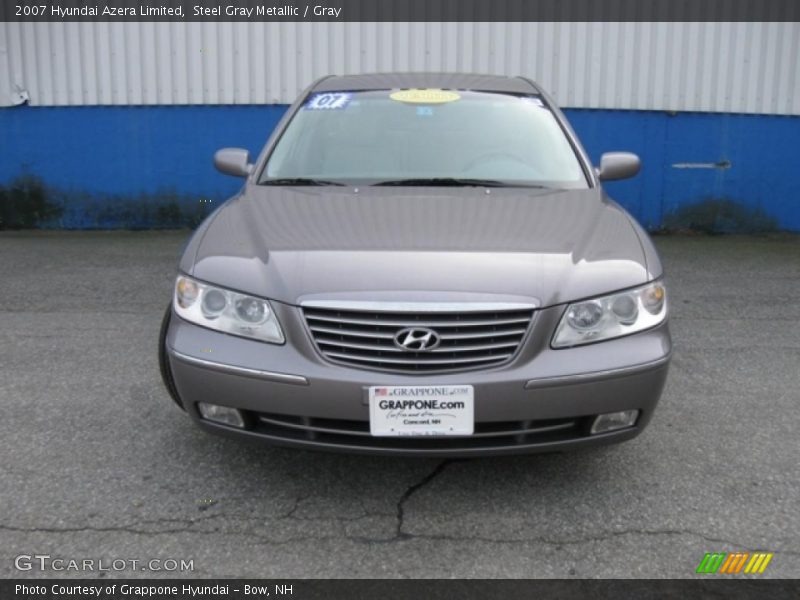 Steel Gray Metallic / Gray 2007 Hyundai Azera Limited