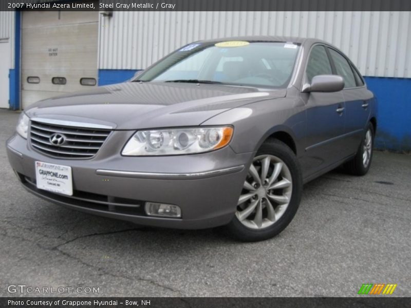 Steel Gray Metallic / Gray 2007 Hyundai Azera Limited