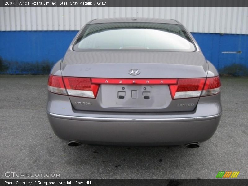 Steel Gray Metallic / Gray 2007 Hyundai Azera Limited