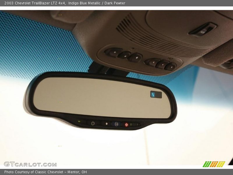 Indigo Blue Metallic / Dark Pewter 2003 Chevrolet TrailBlazer LTZ 4x4