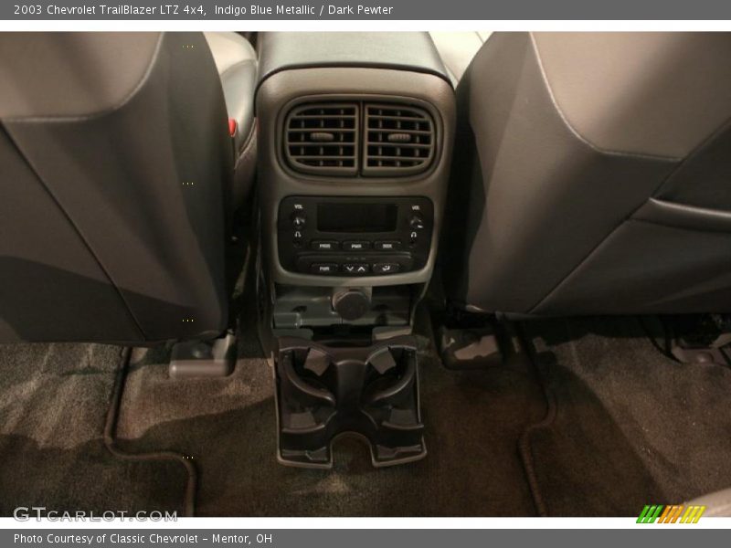 Indigo Blue Metallic / Dark Pewter 2003 Chevrolet TrailBlazer LTZ 4x4