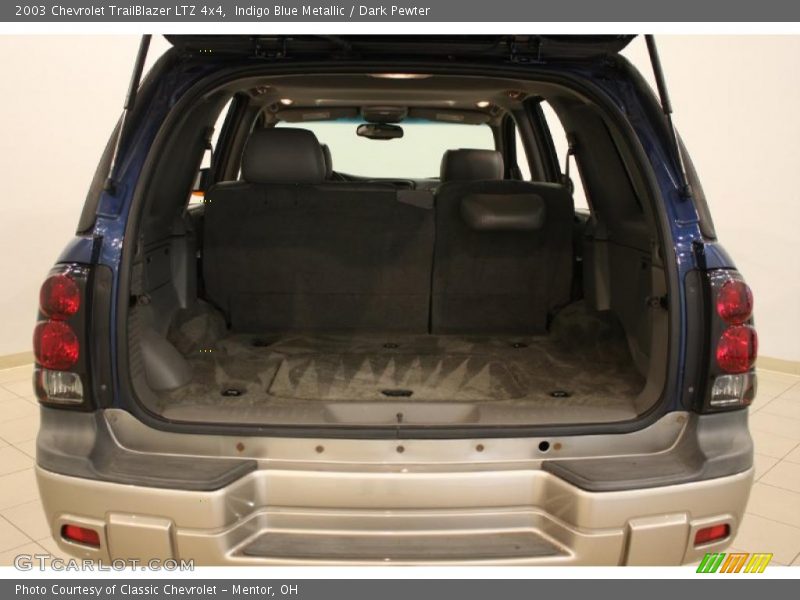 Indigo Blue Metallic / Dark Pewter 2003 Chevrolet TrailBlazer LTZ 4x4
