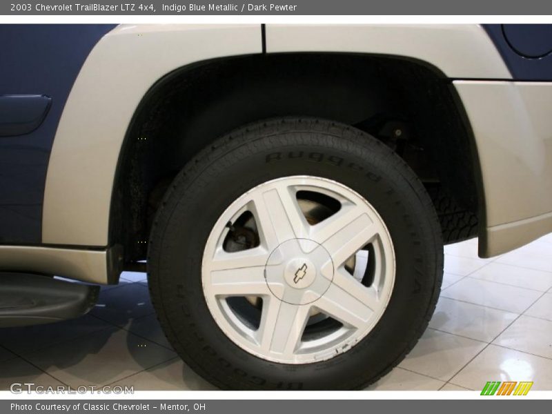 Indigo Blue Metallic / Dark Pewter 2003 Chevrolet TrailBlazer LTZ 4x4