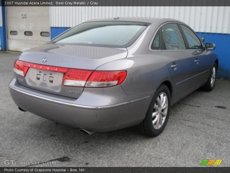 Steel Gray Metallic / Gray 2007 Hyundai Azera Limited