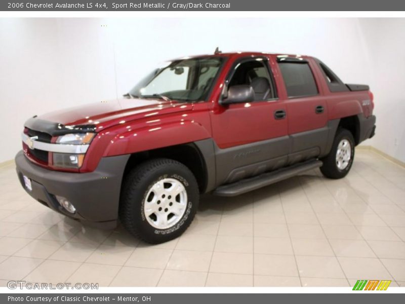 Sport Red Metallic / Gray/Dark Charcoal 2006 Chevrolet Avalanche LS 4x4