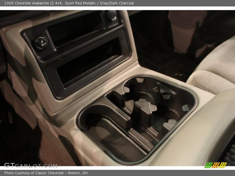 Sport Red Metallic / Gray/Dark Charcoal 2006 Chevrolet Avalanche LS 4x4