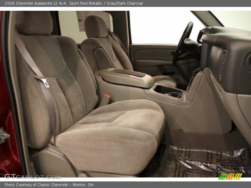 Sport Red Metallic / Gray/Dark Charcoal 2006 Chevrolet Avalanche LS 4x4