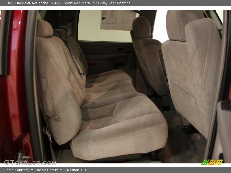 Sport Red Metallic / Gray/Dark Charcoal 2006 Chevrolet Avalanche LS 4x4