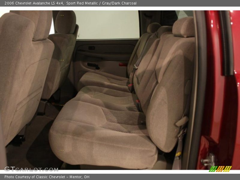 Sport Red Metallic / Gray/Dark Charcoal 2006 Chevrolet Avalanche LS 4x4