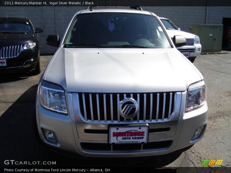 Ingot Silver Metallic / Black 2011 Mercury Mariner I4