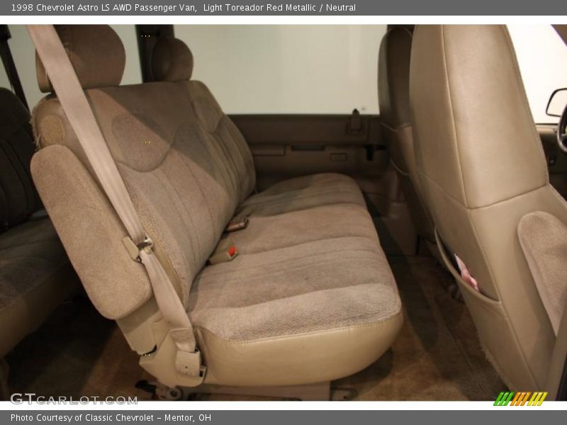 Light Toreador Red Metallic / Neutral 1998 Chevrolet Astro LS AWD Passenger Van