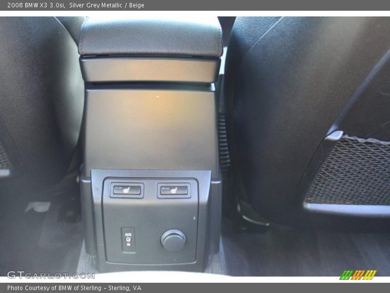Silver Grey Metallic / Beige 2008 BMW X3 3.0si