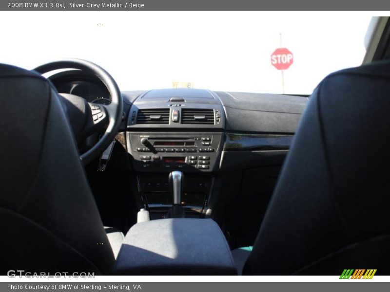 Silver Grey Metallic / Beige 2008 BMW X3 3.0si