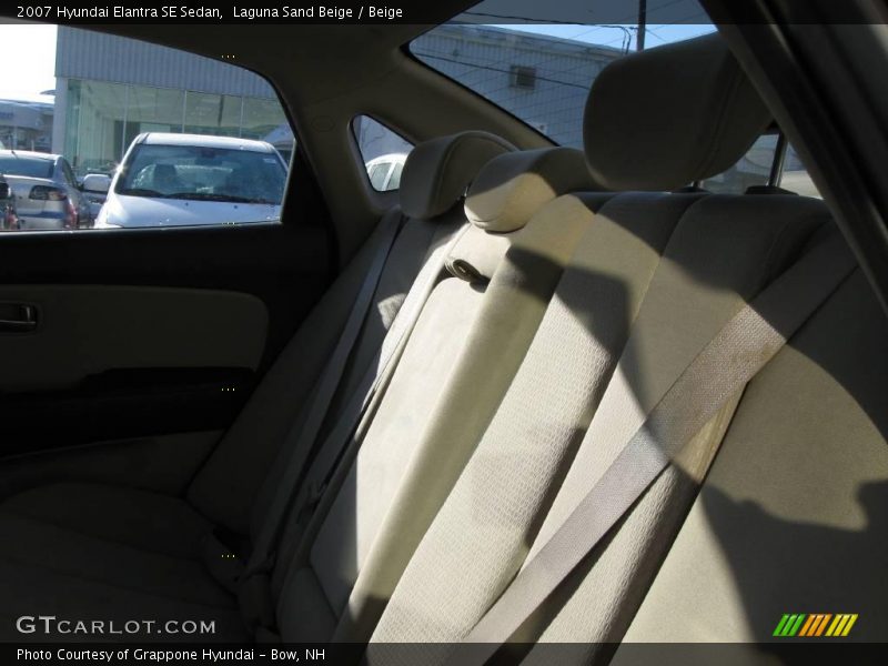 Laguna Sand Beige / Beige 2007 Hyundai Elantra SE Sedan