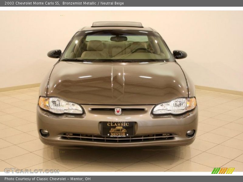 Bronzemist Metallic / Neutral Beige 2003 Chevrolet Monte Carlo SS