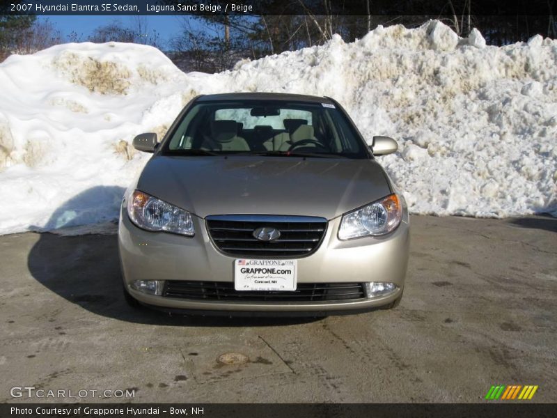 Laguna Sand Beige / Beige 2007 Hyundai Elantra SE Sedan