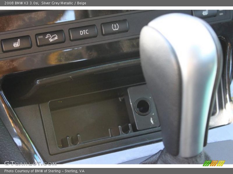 Silver Grey Metallic / Beige 2008 BMW X3 3.0si