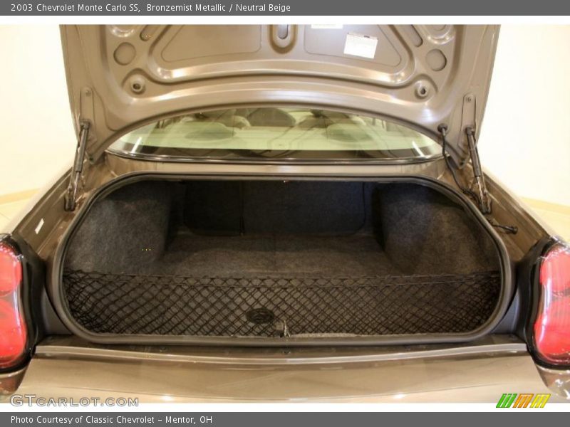 Bronzemist Metallic / Neutral Beige 2003 Chevrolet Monte Carlo SS