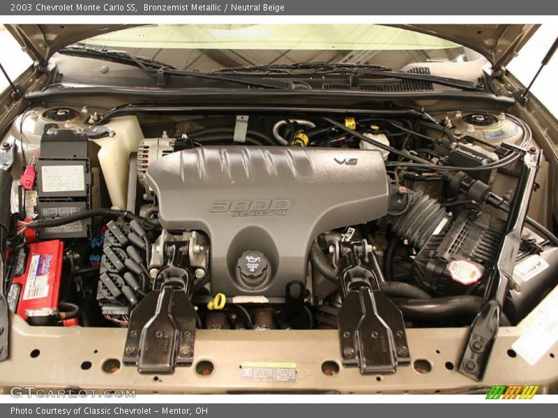 Bronzemist Metallic / Neutral Beige 2003 Chevrolet Monte Carlo SS