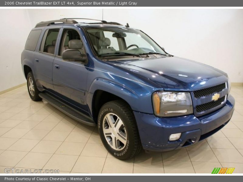 Superior Blue Metallic / Light Gray 2006 Chevrolet TrailBlazer EXT LT 4x4