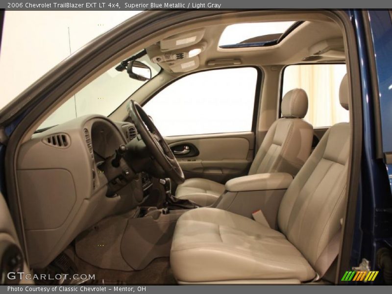 Superior Blue Metallic / Light Gray 2006 Chevrolet TrailBlazer EXT LT 4x4