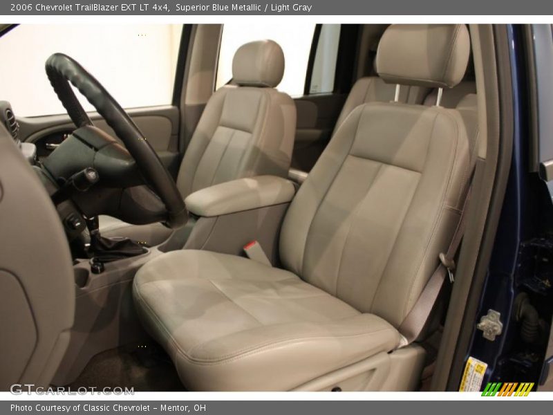 Superior Blue Metallic / Light Gray 2006 Chevrolet TrailBlazer EXT LT 4x4