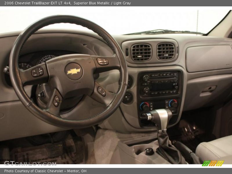 Superior Blue Metallic / Light Gray 2006 Chevrolet TrailBlazer EXT LT 4x4