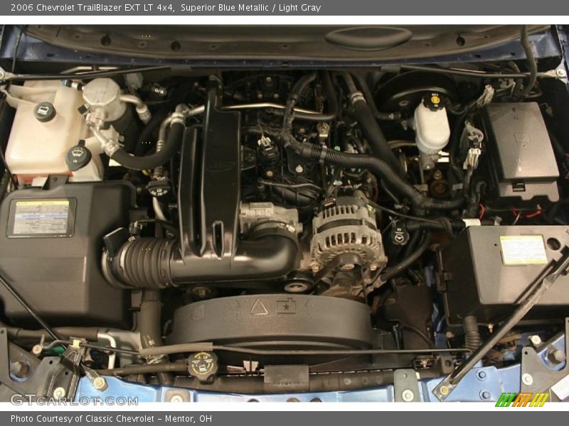 Superior Blue Metallic / Light Gray 2006 Chevrolet TrailBlazer EXT LT 4x4