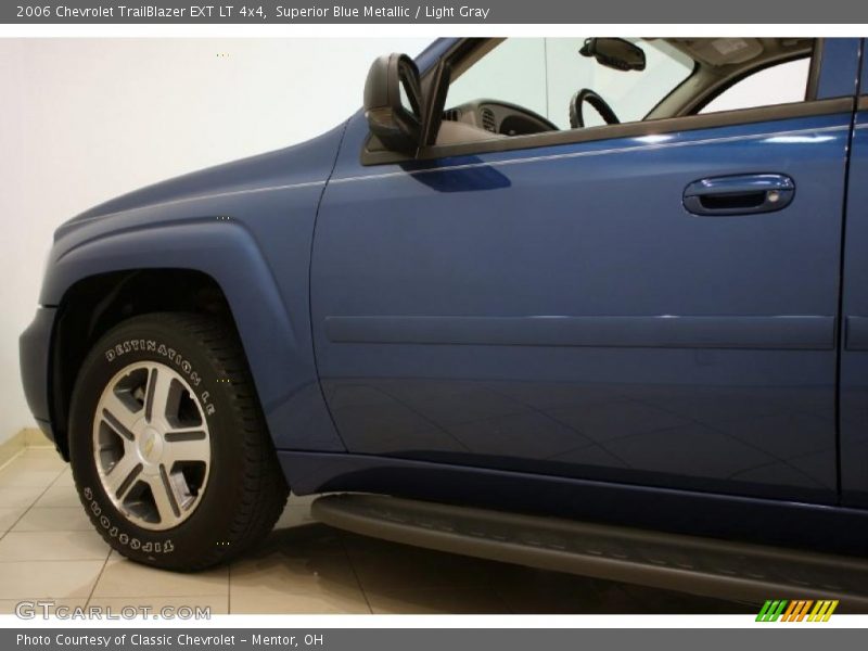 Superior Blue Metallic / Light Gray 2006 Chevrolet TrailBlazer EXT LT 4x4