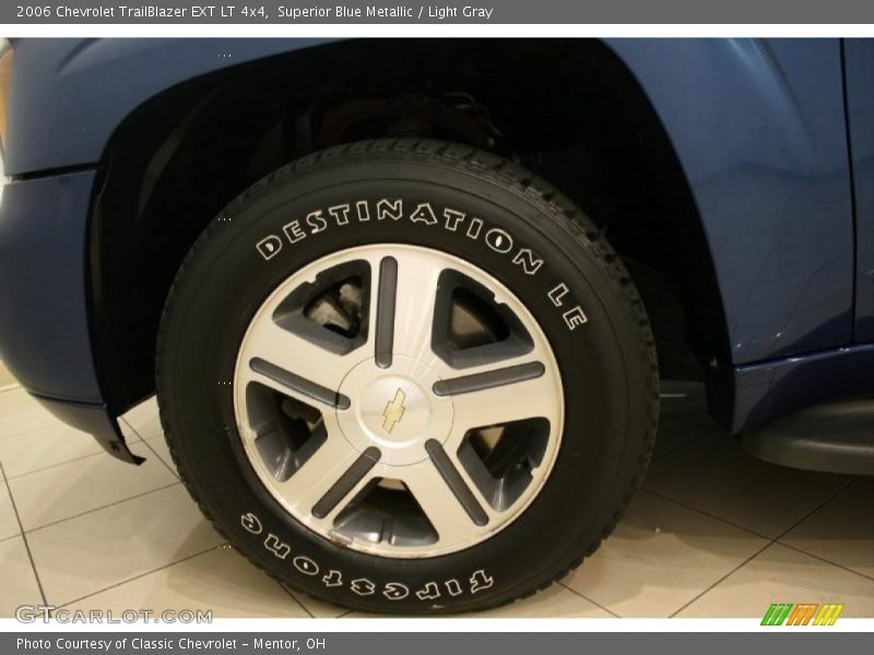 Superior Blue Metallic / Light Gray 2006 Chevrolet TrailBlazer EXT LT 4x4