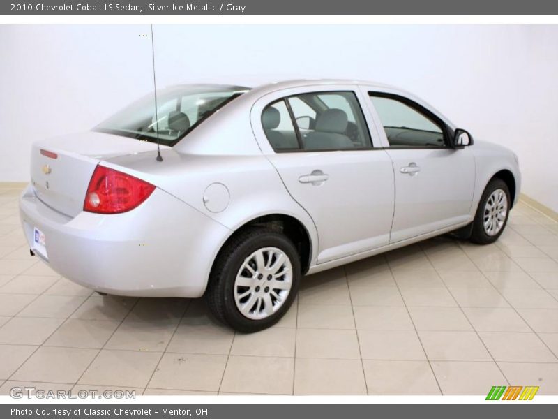 Silver Ice Metallic / Gray 2010 Chevrolet Cobalt LS Sedan