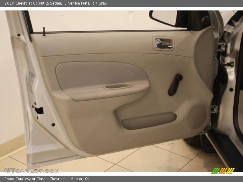Silver Ice Metallic / Gray 2010 Chevrolet Cobalt LS Sedan