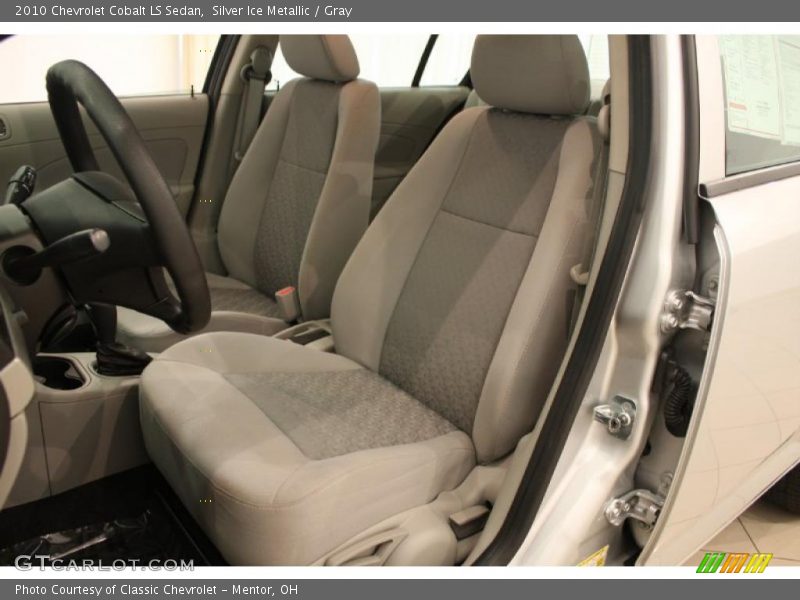 Silver Ice Metallic / Gray 2010 Chevrolet Cobalt LS Sedan