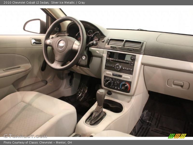 Silver Ice Metallic / Gray 2010 Chevrolet Cobalt LS Sedan