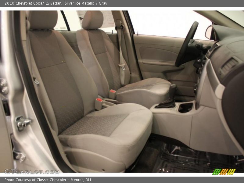 Silver Ice Metallic / Gray 2010 Chevrolet Cobalt LS Sedan