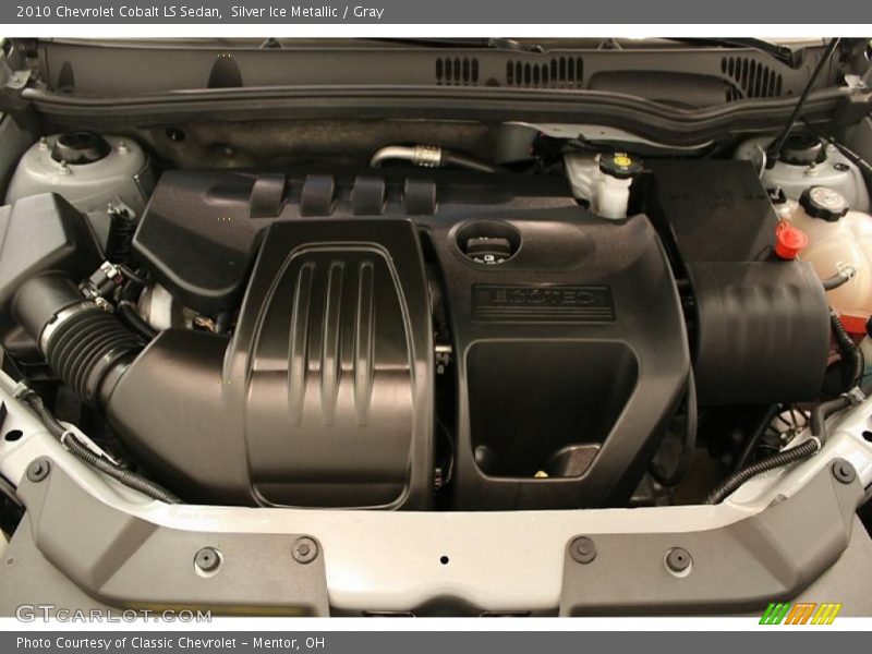 Silver Ice Metallic / Gray 2010 Chevrolet Cobalt LS Sedan
