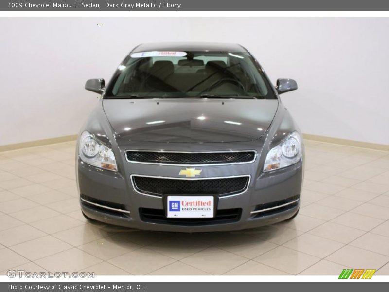 Dark Gray Metallic / Ebony 2009 Chevrolet Malibu LT Sedan