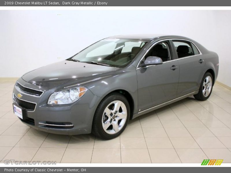 Dark Gray Metallic / Ebony 2009 Chevrolet Malibu LT Sedan