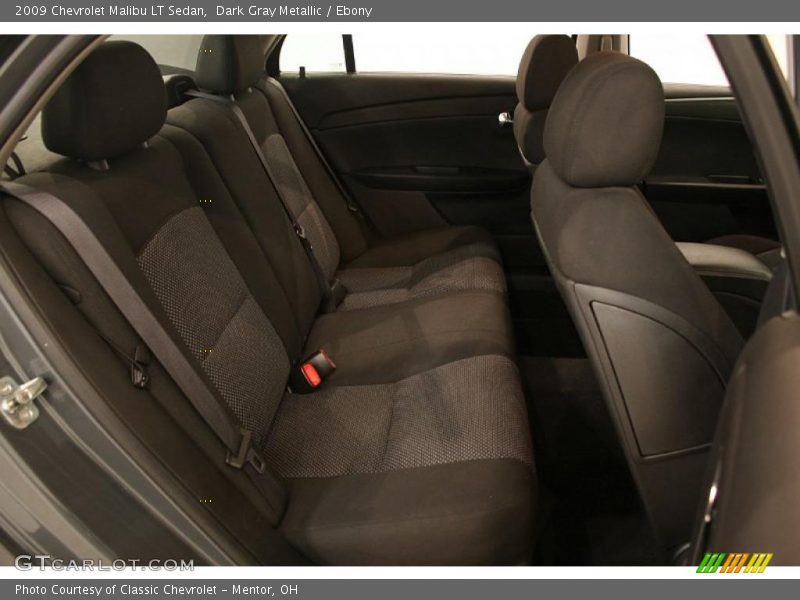 Dark Gray Metallic / Ebony 2009 Chevrolet Malibu LT Sedan